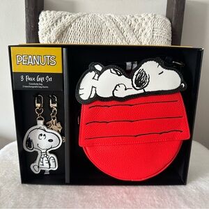 Peanuts Snoopy Red and White Crossbody Set